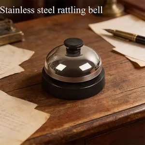 Quick Response Metal Bell, Pet Summoning Handheld Bell, Classroom Q&a Bell, Party Game Bell, Office Alert Bell, Pet Training Call Bell, Restaurant Service Bell