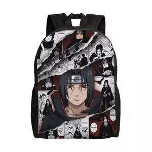 Personalized U-Uchihaes I-Itachies Eagle Backpacks for Women Men College School Students Bookbag Fits 15 Inch Laptop Anime Bags