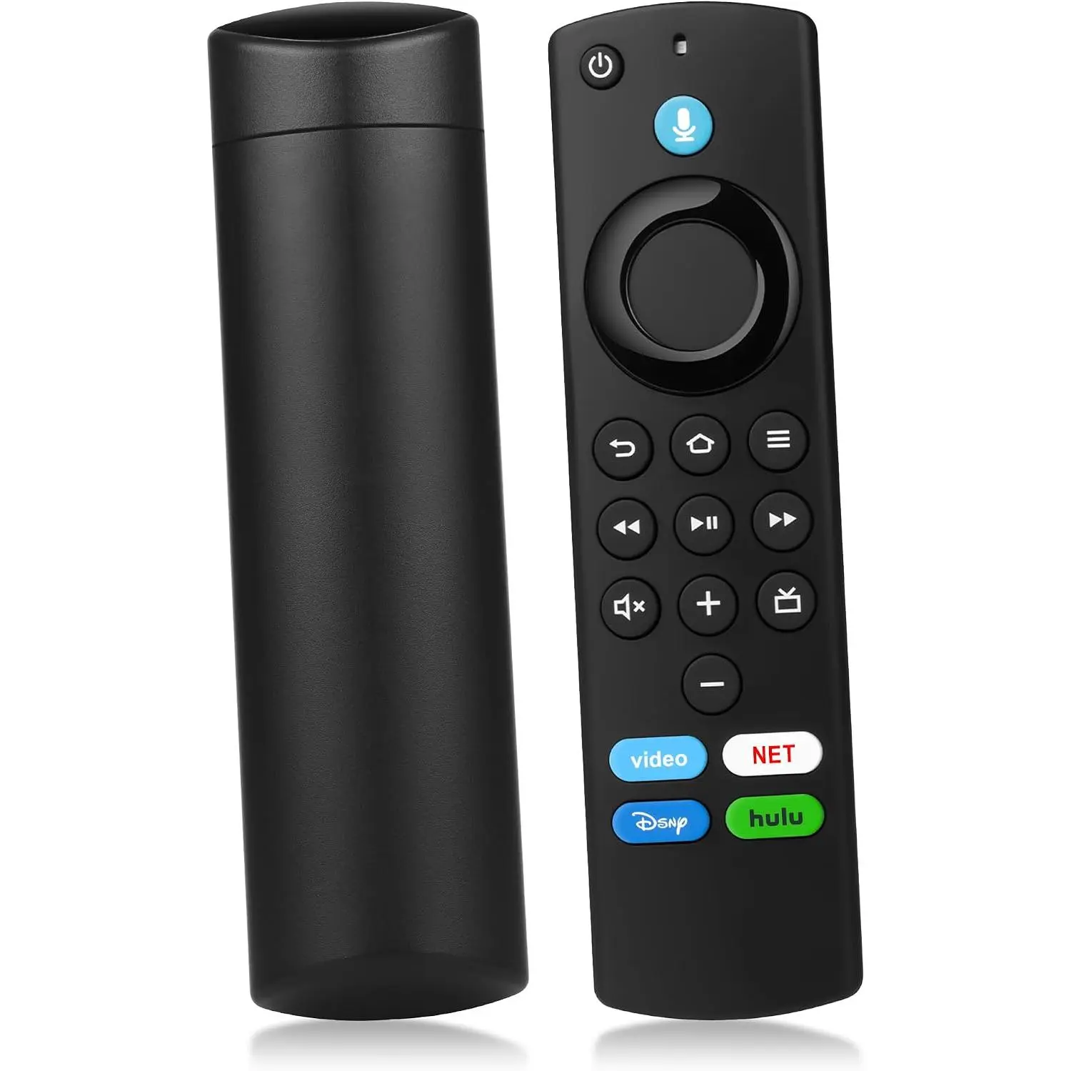 Firestick Remote Control Fit for Fire  TV Stick Lite/4K/4K MAX/4K Plus/,  TV 3rd Gen/TV Cube(1st/2nd/3rd Gen)/TVs Stick(2nd/3rd Gen) with Voice Controller Green hulu Button