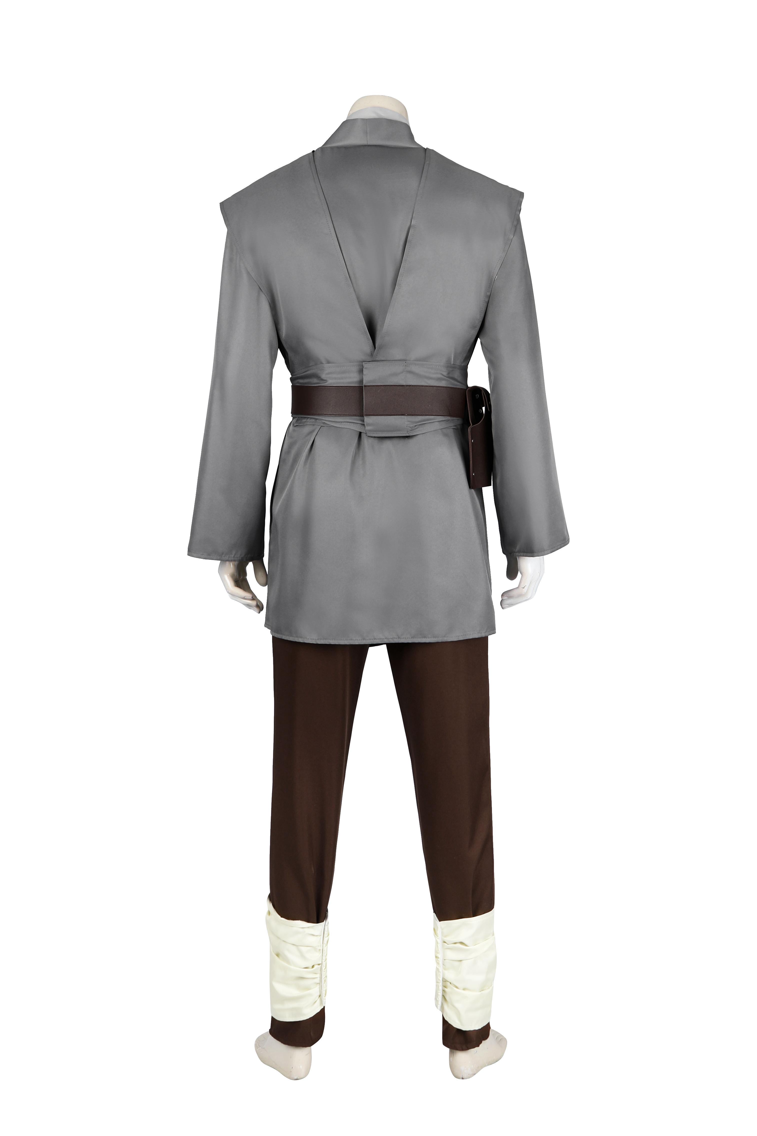 Anakin Cosplay Obi Costume Wan Knight Disguise Adults Men Clothing Disguise Halloween Carnival Part Suit