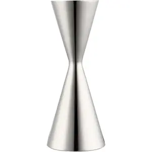 Silver Double Jigger Premium Japanese Style Slim Measuring 2 OZ 1 OZ Jigger,Double Cocktail Jigger,Japanese Jigger Bar Tool for Bar Home Party Wine Drink(304 SS)