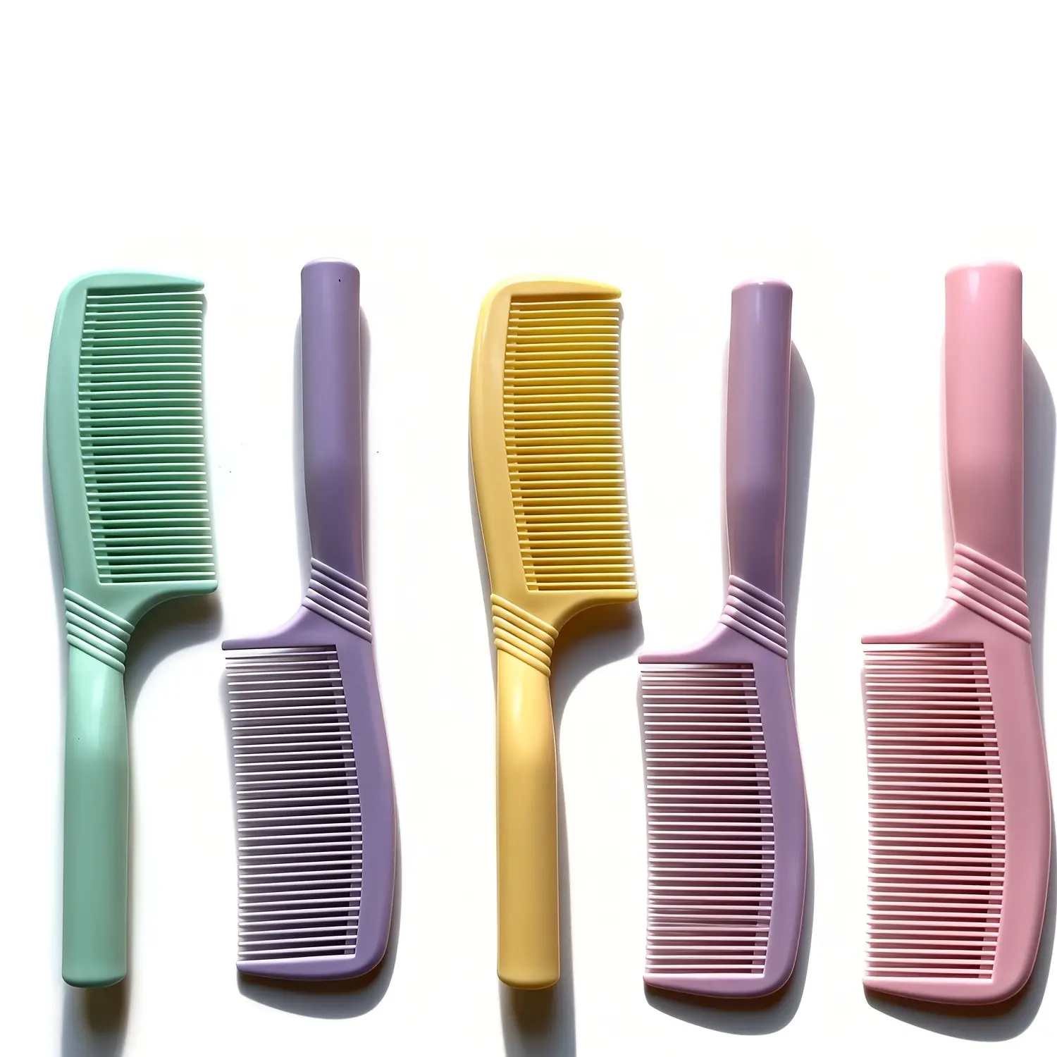 4 Pcs Colorful Macaron Hairbrushes, Hair Styling Tools, Vibrant Colors for Styling, Perfect for Daily Use, Durable Design, Ideal Gift Choice