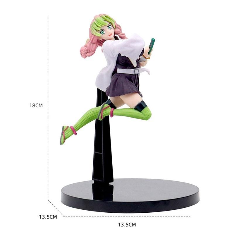 Anime Demon Slayer Kamado Tanjirou Zenitsu Figure Toys Kimetsu no Yaiba Nezuko Kamado Uzui Tengen PVC Figurine Model Dolls Gifts