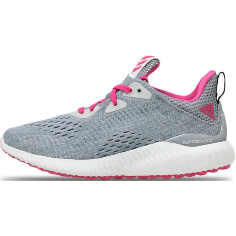 adidas Alphabounce EM J Fashion Comfortable Non-Slip Durable Low-Top Running Shoes BY3424