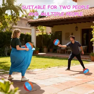 Grandma Pants Garden Game Set, Giant Pants, Colorful Balls, 4 Colors Available, Outdoor Games, Family Party, Birthday Gift, Team Building