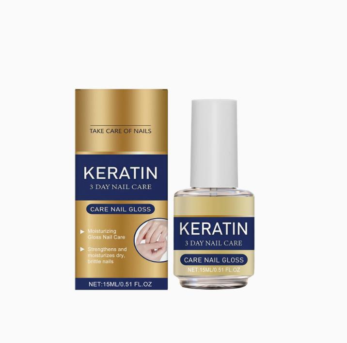 Nail Care Serum Keratin Amino Acids Strengthener Repair Brittle Weak Nails Long Lasting Growth Treatment