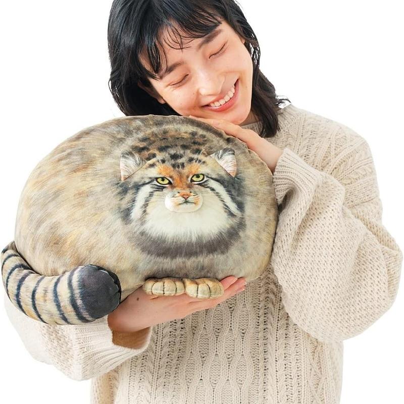 Cute Cat Design Plush Body Pillow, Soft Plush Throw Pillow, Big Plush Toy Decoration Doll, Ideal Gift for Kids