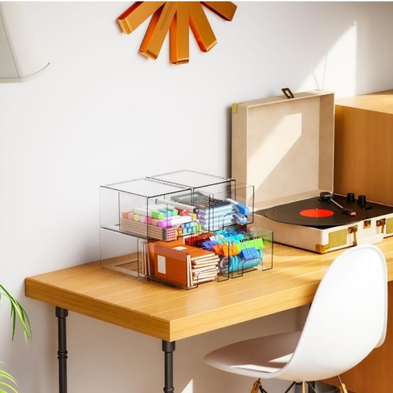 Stackable Bottle Organizer Set, BPA-Free Space-Saving Storage, Ideal for Baby Bottles, Makeup, Bathroom, Food Storage, Best Christmas Gift