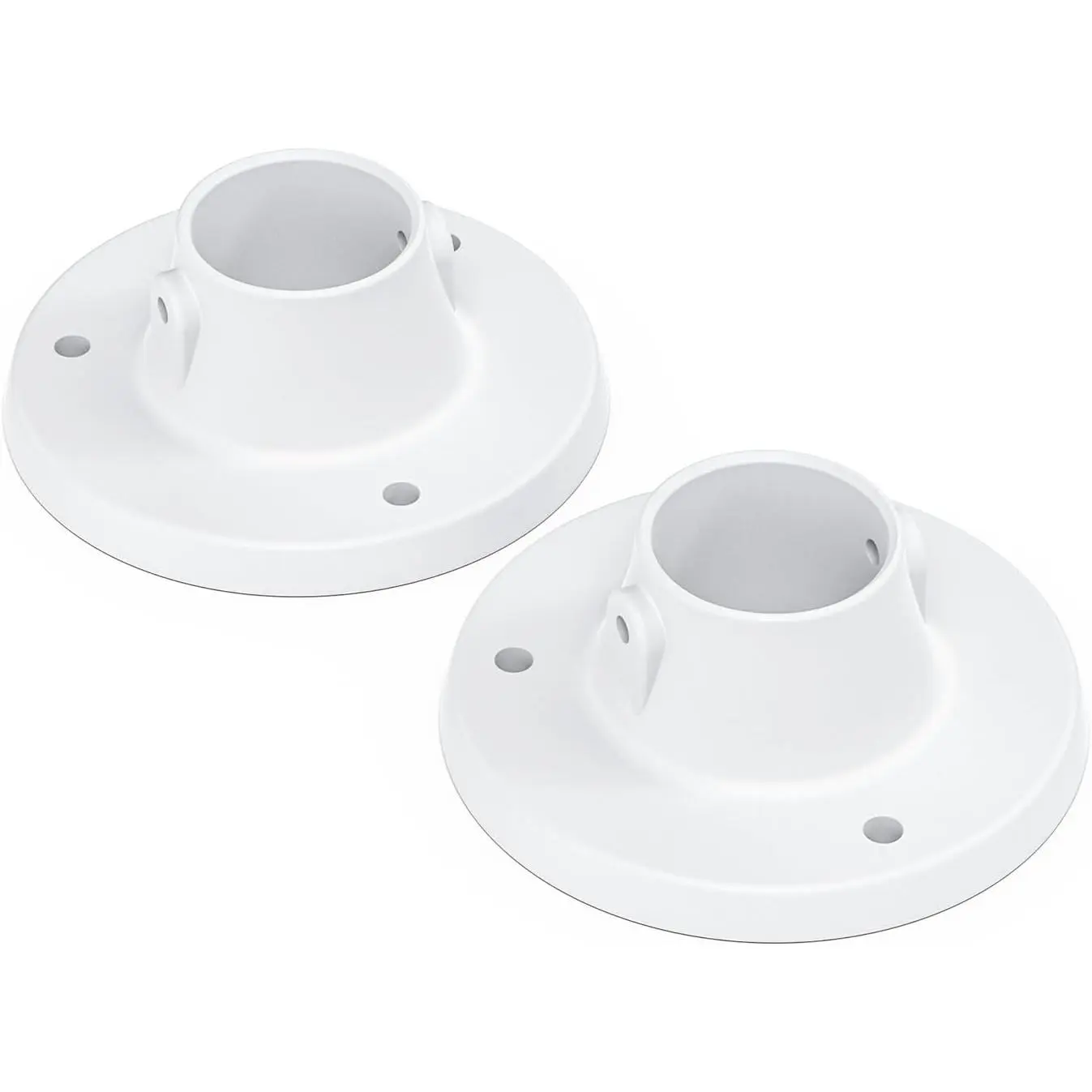 Above Ground Pool Ladder Deck Flanges Compatible with InnovaPlas LumiO, ABS Plastic Flanges , Easy Installation, to Mount Swimming Pool Ladder Part 99.0003, 2 in, 2 Pack