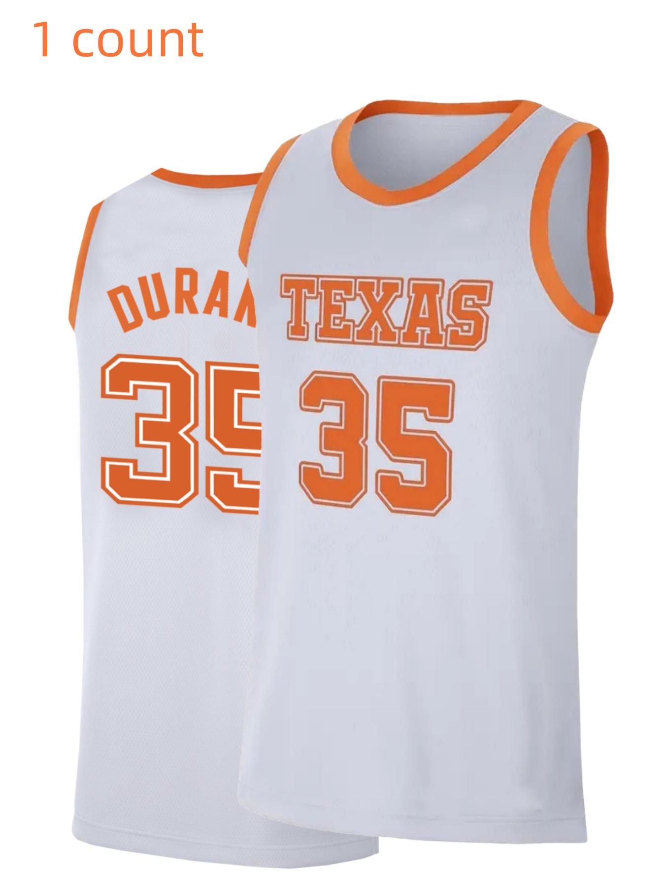 Men's Letter & Number Embroidery Basketball Jersey, Loose Breathable Sleeveless Tank Top, Basketball Sports Jersey for Outdoor Sports, Jersey Tops