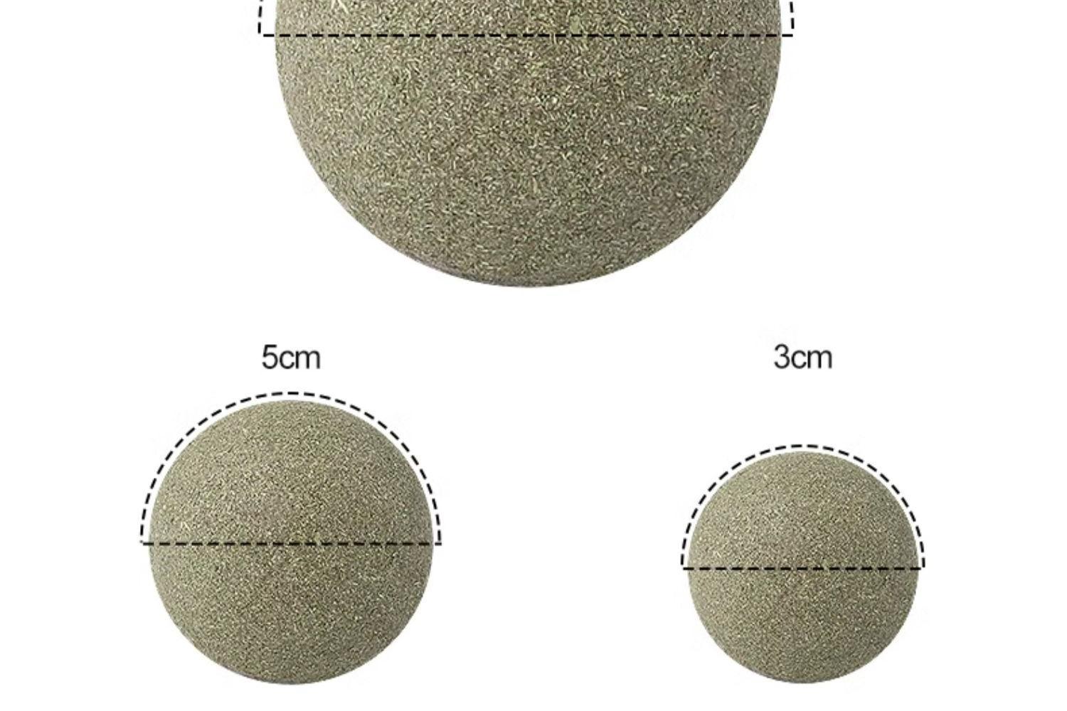 Catnip Ball & Silvervine Molar Toy for Cats, Cat Treat Lick Toy for Self-Play & Boredom Relief Catnip Ball Chew Toy, Lickable Cat Treat with Silvervine, Self-Play Boredom Relief for Cats