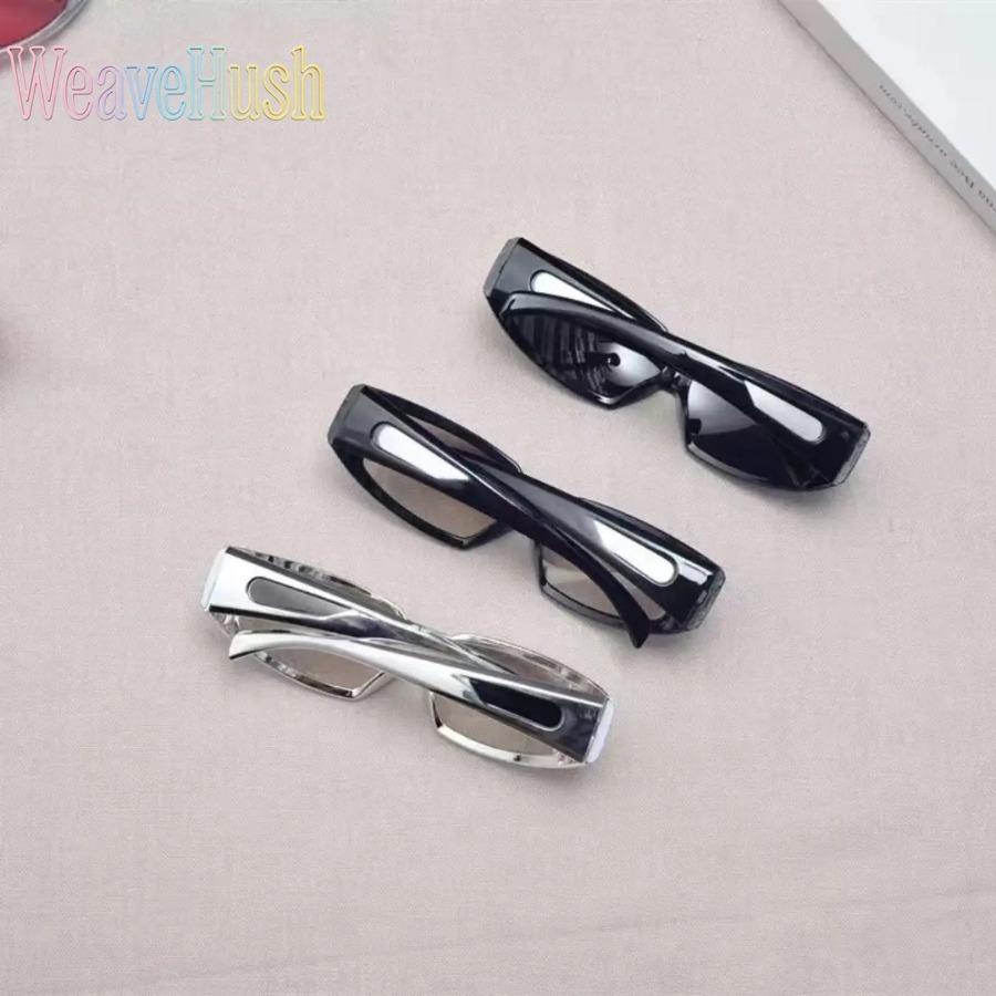 2026 Year-End Sale Cyberpunk Silver Glitter Sunglasses, Square Reflective Mirror Frame Fashion Shades, Futuristic High-Tech Cool Stylish Eyewear for Women Men, Night Out Party Music Festival Rave Club Streetwear Daily Outfits Trendy Sparkling Sun Glasses