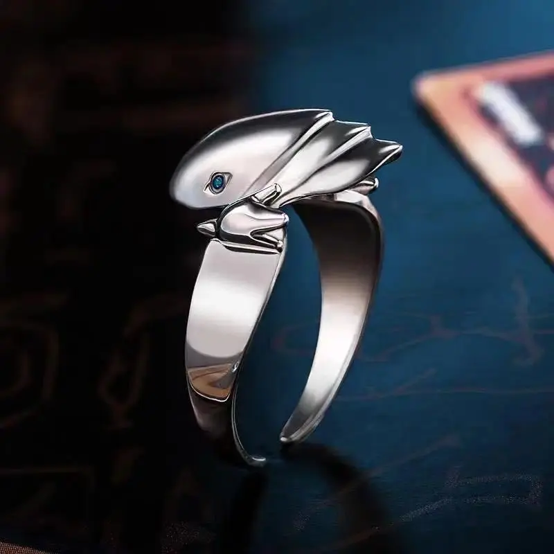 Anime Game Yu-Gi-Oh! Seto Kaiba Cosplay Ring Adjustable Custom fashion Rings Jewelry Halloween Party Gift Accessories