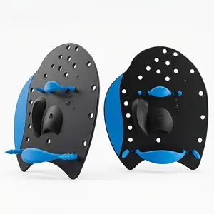 Swimming Hand Paddles: Ergonomic, Adjustable Hand Paddles featuring Non-Slip Straps—Designed to Increase Resistance, Improve Stroke Technique, and Strengthen the Upper Body. Suitable for Both Adults and Children.