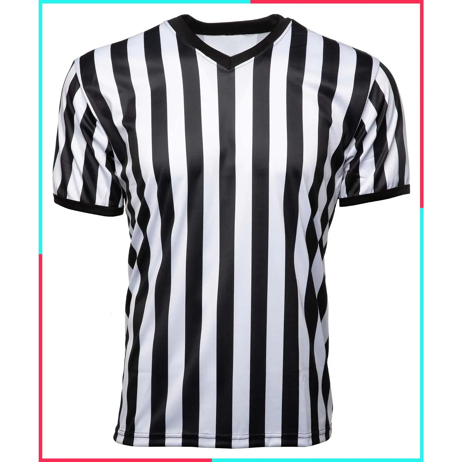 Men's Official Short Sleeve Pro-Style V-Neck Referee Shirt | Officiating Apparel