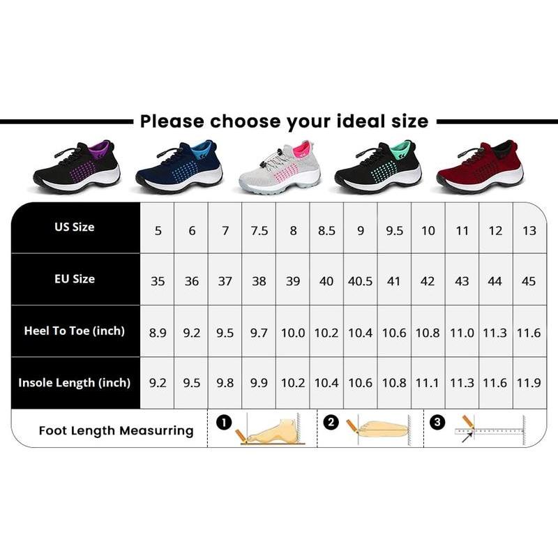 (New)STUNAHOME Women's Orthopedic Shoes Summer Casual Running Sneakers Breathable Walking Shoes Anti-slip Sneakers Comfortable Thick Bottom Shoes