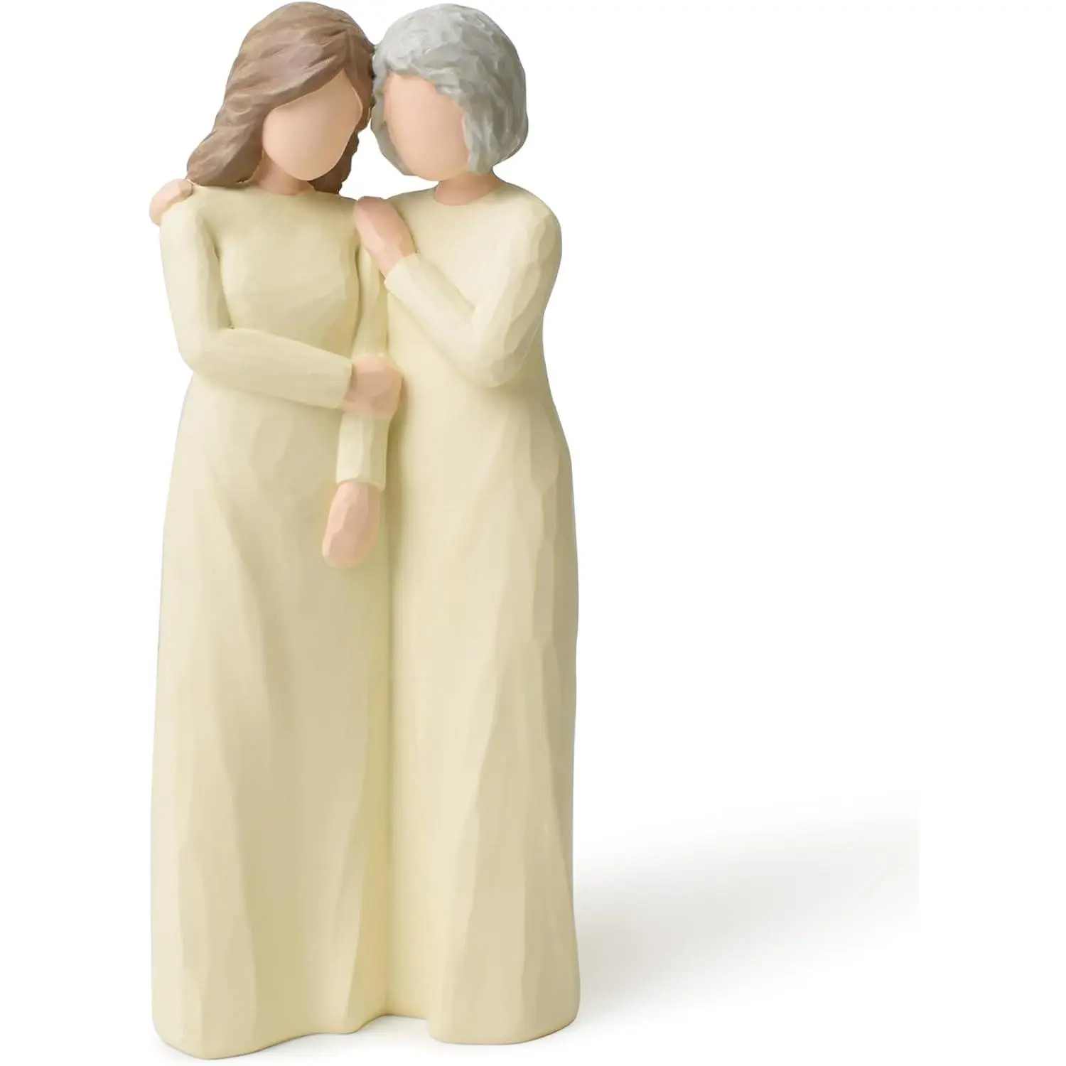 New Mother Daughter Figurines Statue, Mom Birthday Gifts from Daughter