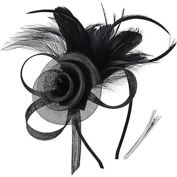 Fascinators Hats for Women  Party Wedding Derby -  50s  Headband for Church