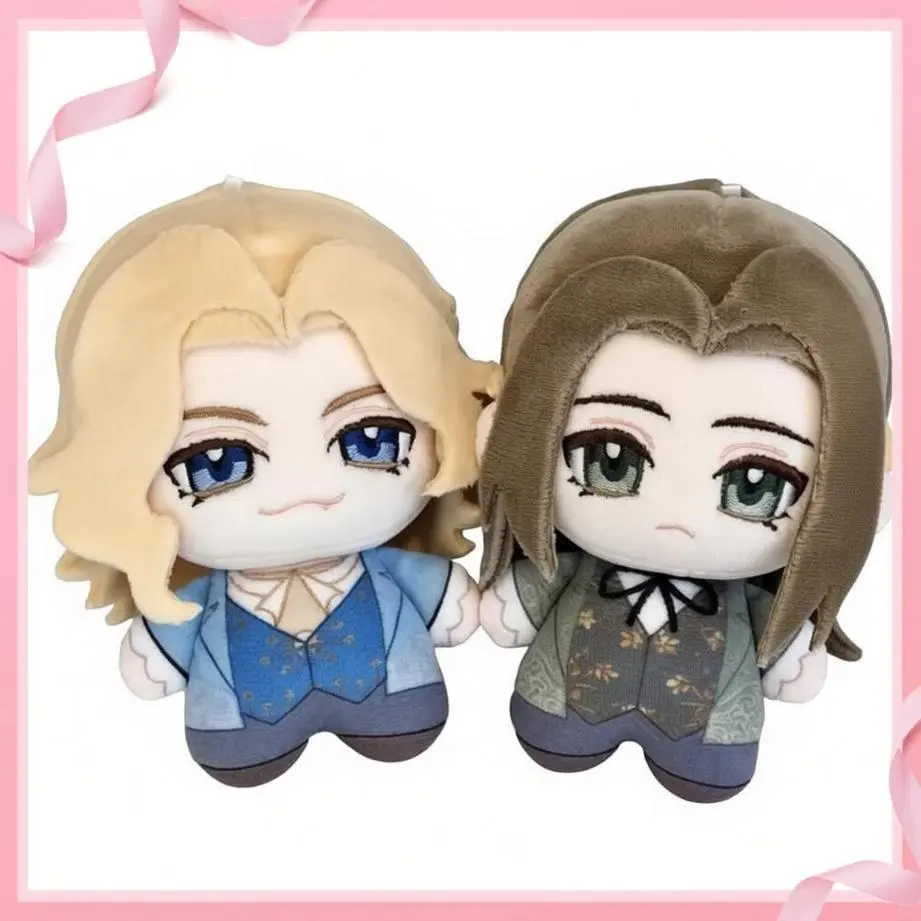 10cm The Vampire Lestat de Lioncourt & Louis Anime Stuffed Plush Dolls, Keychain Pendants, Holiday Xmas Gifts for Anime Fans