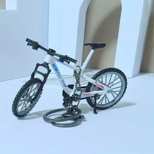 Mini Bike Keychain, Simulation Alloy & Plastic, Sports Car Pendant, Perfect Gift for Birthdays, Christmas, Halloween, Easter, Hanukkah, Thanksgiving