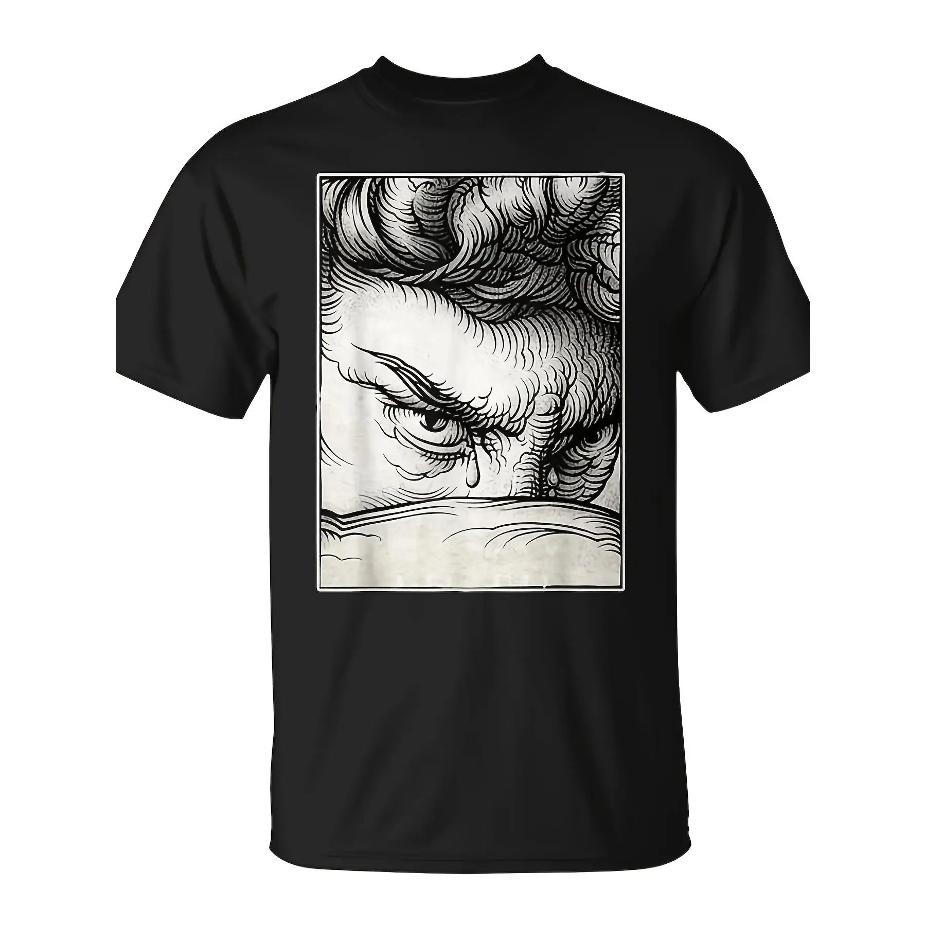 The Fallen Angel Work Lucifer Etching T-Shirt Unisex for Daily Wear 2026 Fun Christmas Novelty Men's T-Shirt Summer Trendy Streetwear Fashion Top Quality Comfortable Casual Printed T-shirt Pure Cotton 220G