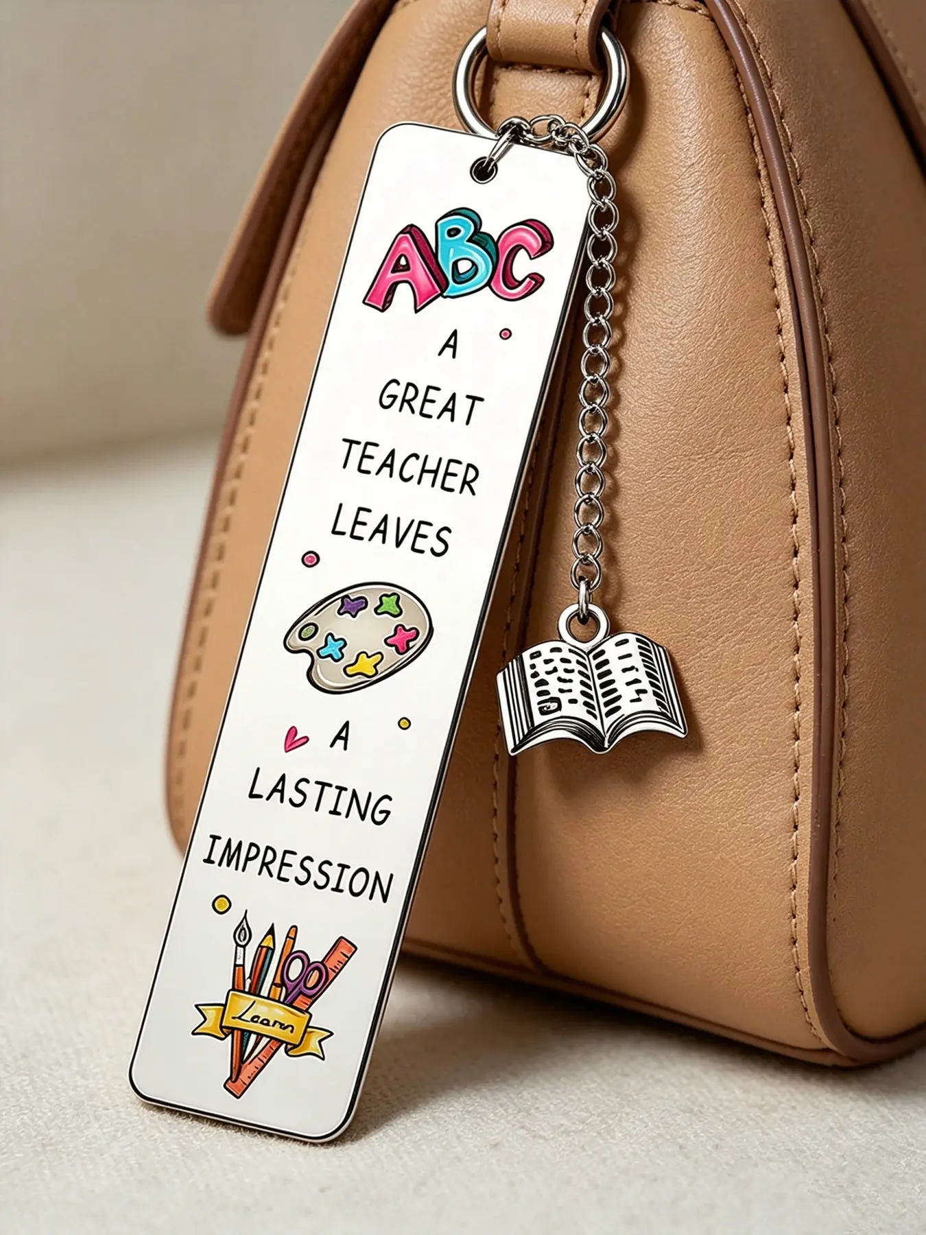 Teacher Appreciation Bookmark, Inspirational Quote Gift, Perfect for Graduation Season, Thank You Present for Teachers