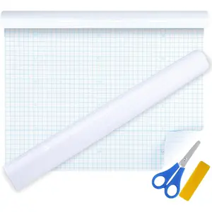 Clear Contact Paper Roll 17in x 20ft Peel and Stick Adhesive Plastic Book Cover Protector for Books Crafts Textbook Home Gift Wrapping