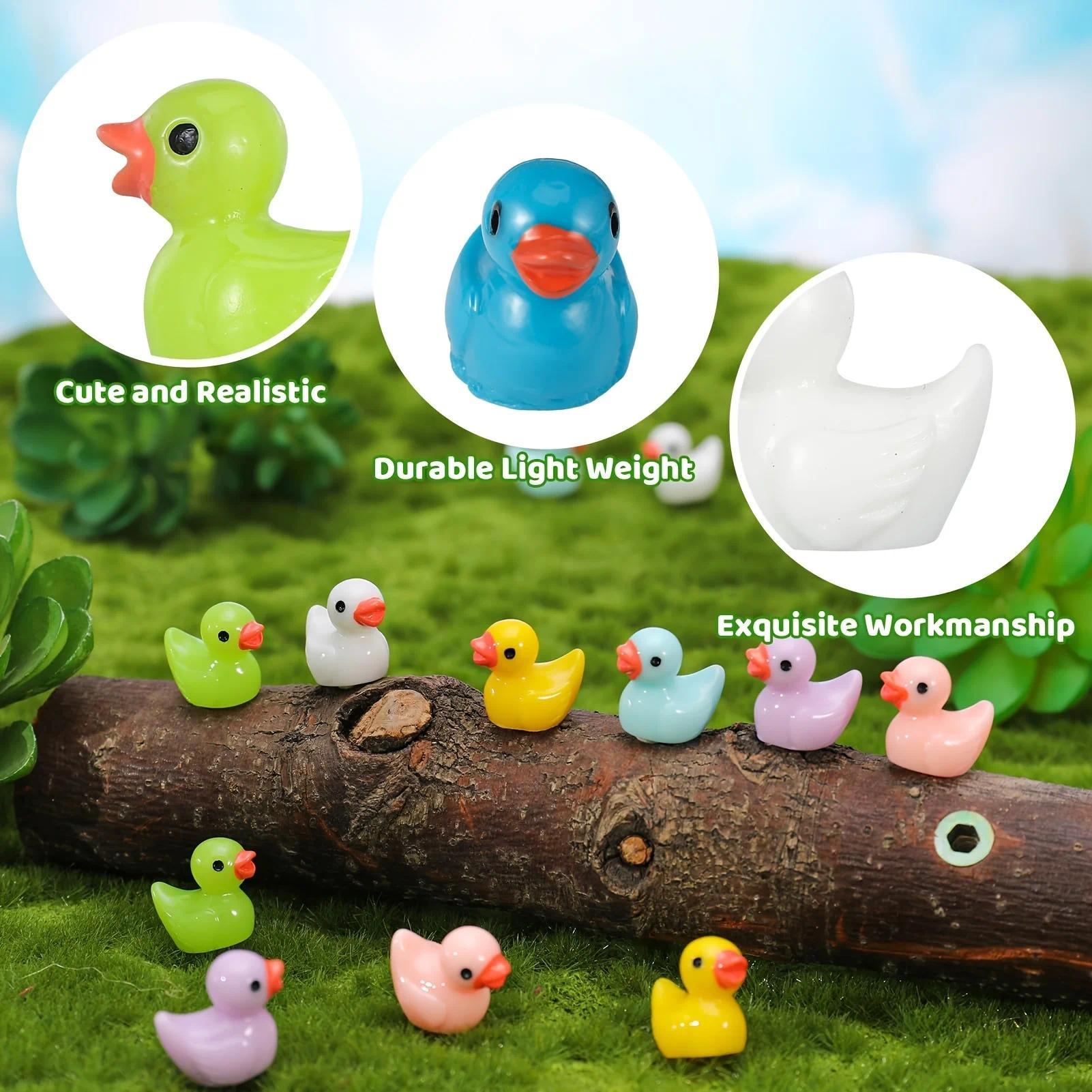 100 Pcs Mini Resin Ducks Bulk Tiny Ducks Set for Potted Miniature Decoration Garden Dollhouse Cake Decoration DIY Slime Kit Craft 100 Pcs Mini Resin Ducks Bulk Tiny Ducks Set for Potted Miniature Decoration Garden Dollhouse Cake Decoration DIY Slime Kit Craft