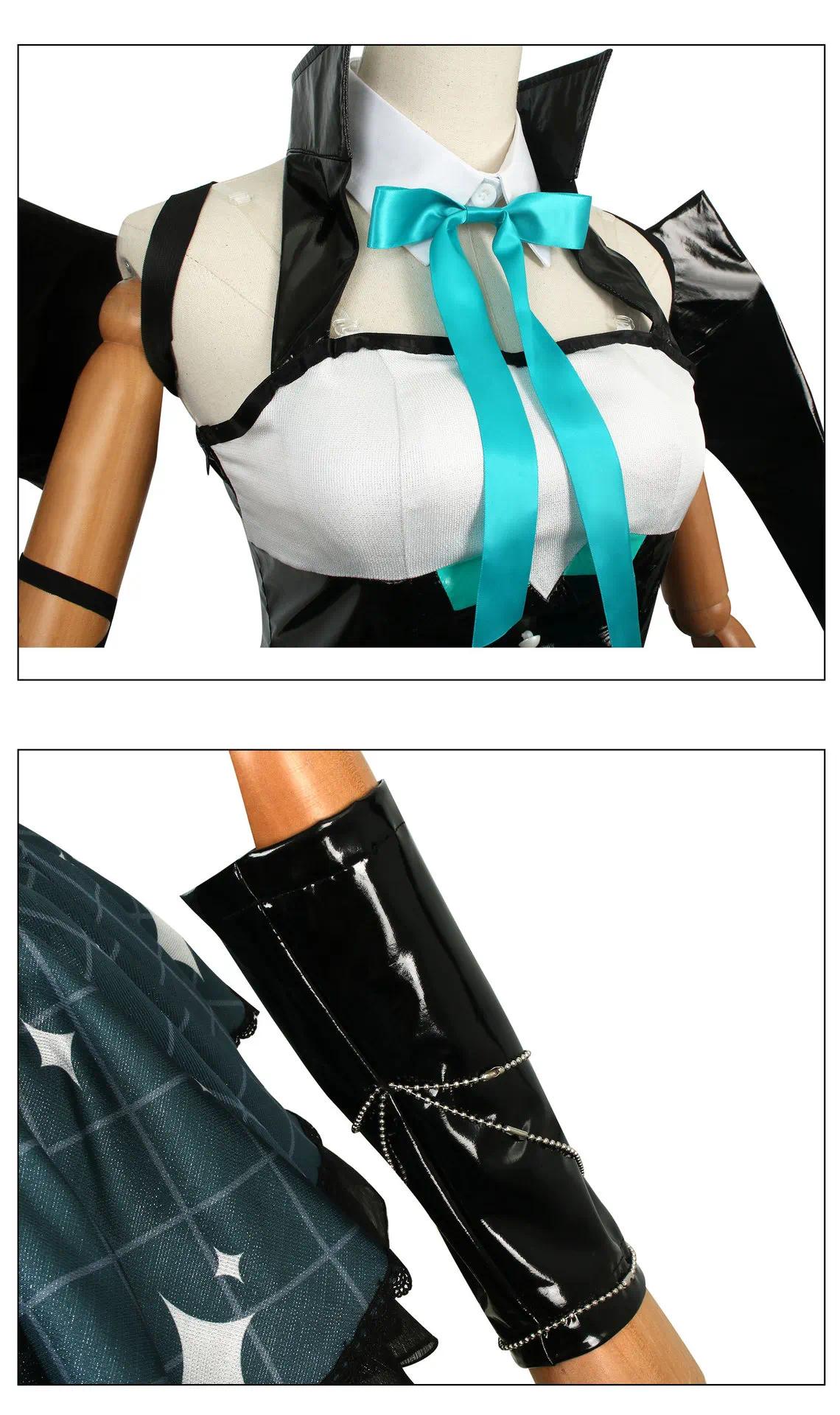 Demon Miku Cosplay Rascal Costume Miku X Rascal Little Devil Halloween Miku Villains Rascal Fanart Rasukaru Outfits Miku Cos # 1