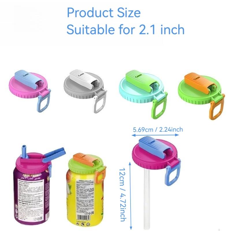 Reusable Silicone Drink Lid, Leak-Proof Design for Home Travel Outdoor Kitchen Use, Colorful Set of 4 Beverage Caps, Drinkware Lid