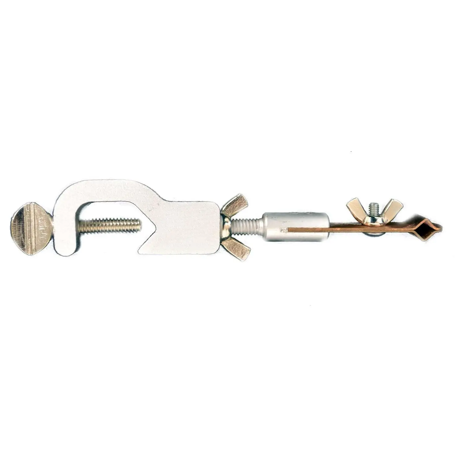 - Thermometer Clamp with  , 360° Adjustable Jaw, Holds Thermometers 6-12mm & Rods up to 16mm, -Cast  with Phosphor-Bronze , Laboratory & Science Equipment