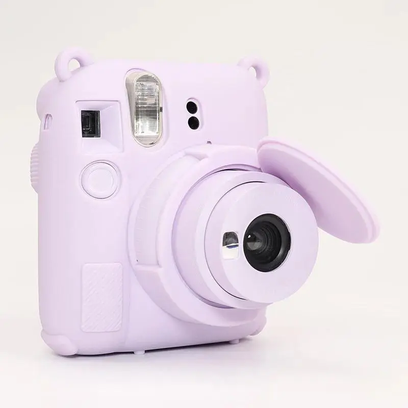 Fujifilm Mini12 Silicone Case Shockproof Drop-Proof Lightweight Soft Protector Cover Camera Body Skin Instant Camera Accessories