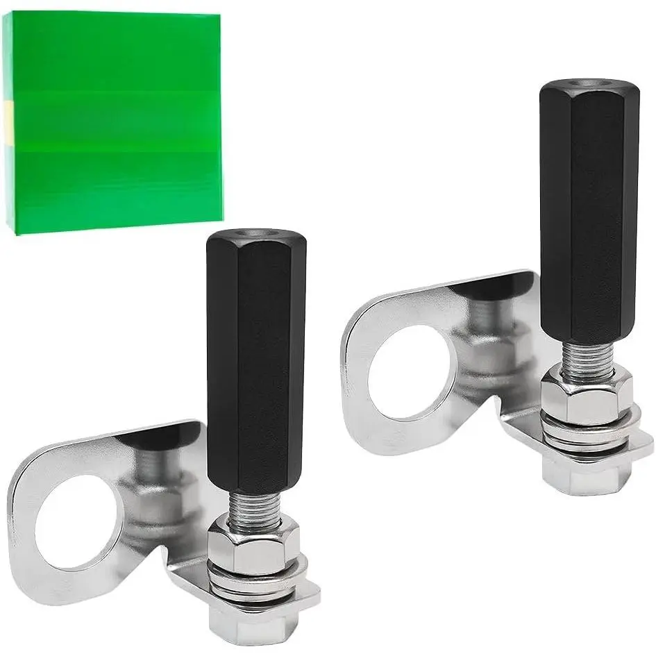 Black  Flag Mount Kit for Dirt , Flag Mount  Motocross  Flag UTV ATV - 1/4" Pole, 22.5mm Rear Axle Mount - 2 Pack