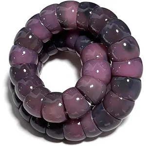 Bodhi Beads Fidget Bracelet, Stretch Sensory Beaded Jewelry, Practical Anxiety Relief Accessory, Unisex Wrist Ornament for Daily Use