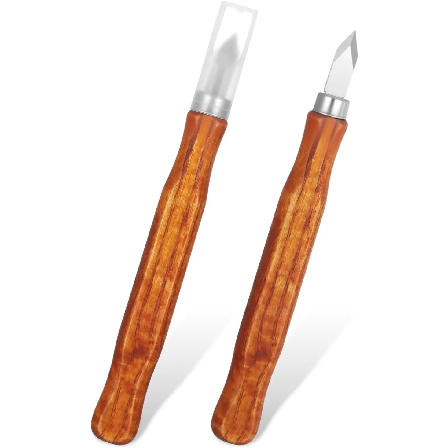 2 Pack Woodworking Marking , Woodworking  Bevel Striking  with High Carbon Steel  Professional Wooden Handle Striking  for Woodworkers and Craftsmen