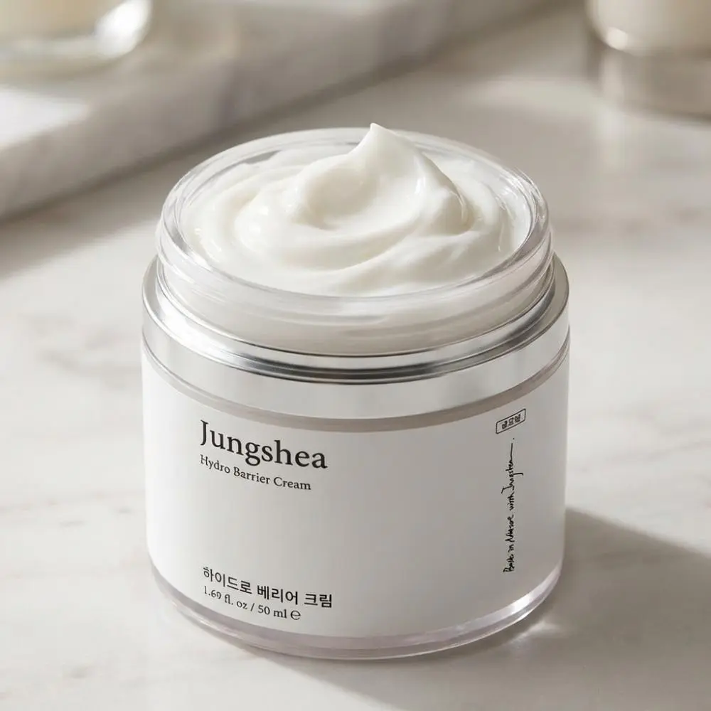Hydro Barrier Acne Cream with Glycolic Acid & Salicylic Acid, Tea Tree Niacinamide Moisturizer, Pore Minimizing Hydrating Face Cream Day & Night