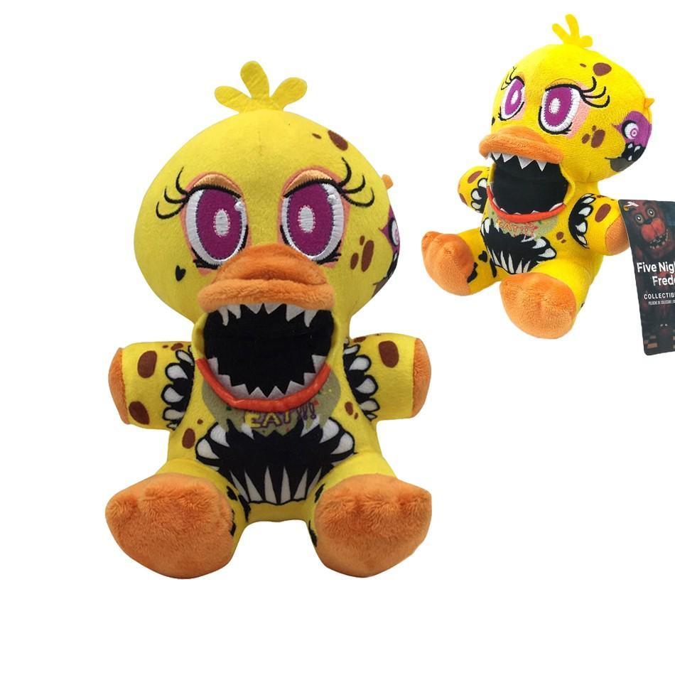 Hot 18cm Fnaf Plush Toys Kawaii Freddys Animal Foxy Bonnie Bear Ribbit Stuffed Plush Toys In Stock Plush ​Birthday Gift
