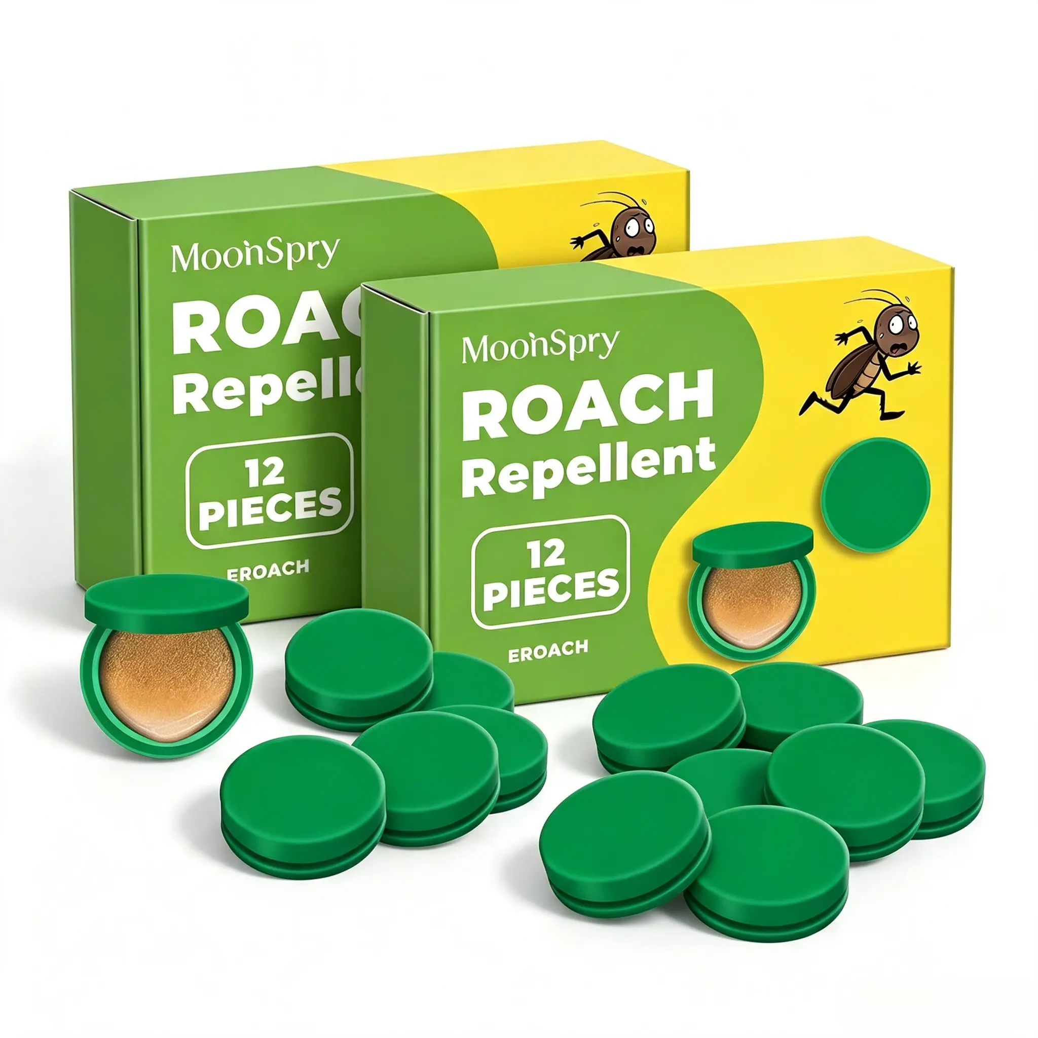 MoonSpry Roach Repellent, Domestic Dormitory Kitchen Powerful Cleaning Cockroach Exterminator