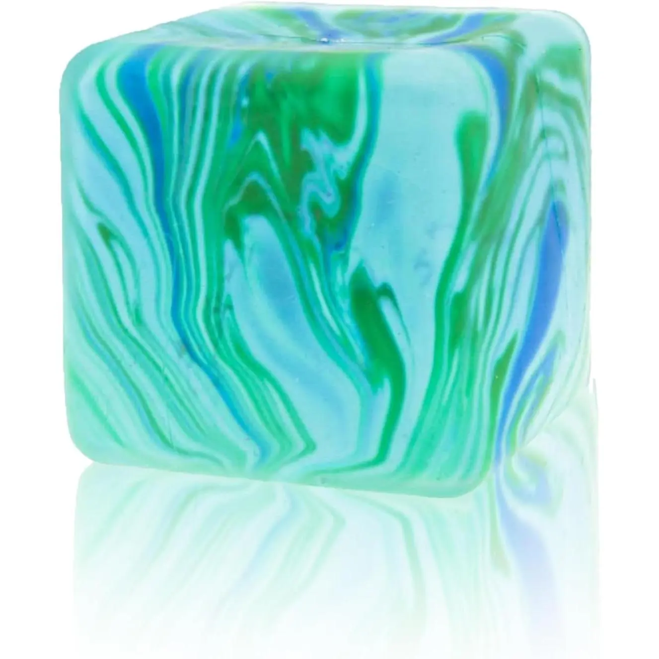 Squishy Stress Cube, Stress Balls for Kids Adults, Ice Squishy Cube Sugar Balls, High Density Squeeze Balls for Students Calmingfidget toys