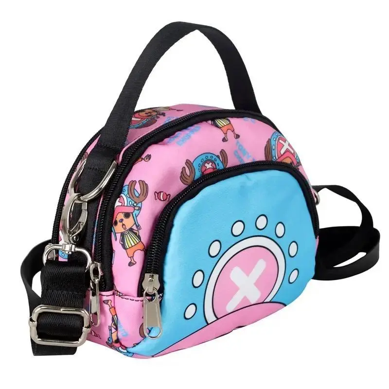 Satchel Anime Figures Chopper Shoulder Boys Crossbody Bags Girls Canvas Travel Sport Bag Gift Decorative products