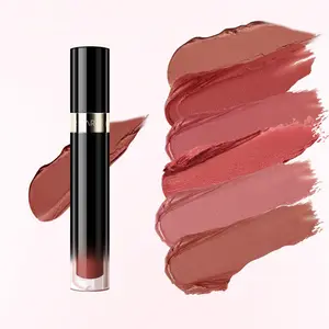 OR-AR Original Artist Mousse Lip Cream Matte Nude Mousse Lip Cream, Non-Crease & No Cup Staining Non-Crack No Transfer Fall Nude Shades
