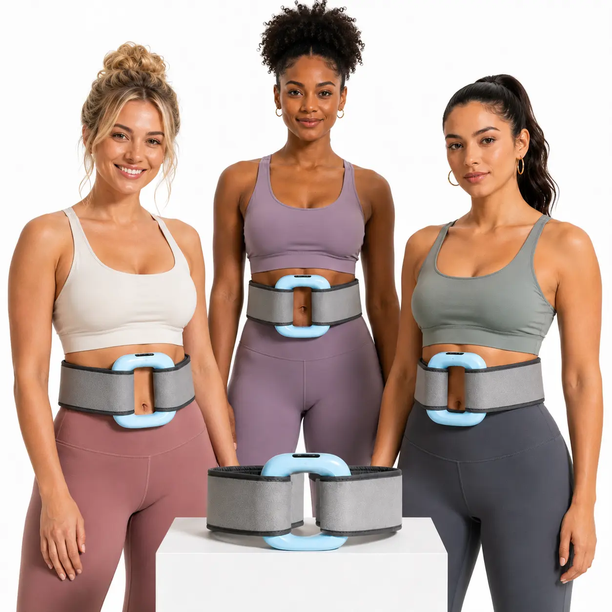 2026 Lightweight Fascia Massage Belt, Durable Cordless 2-in-1 Vibratory Massager with 5 Speeds for Daily Muscle Recovery & Back-Waist Relaxation Relief