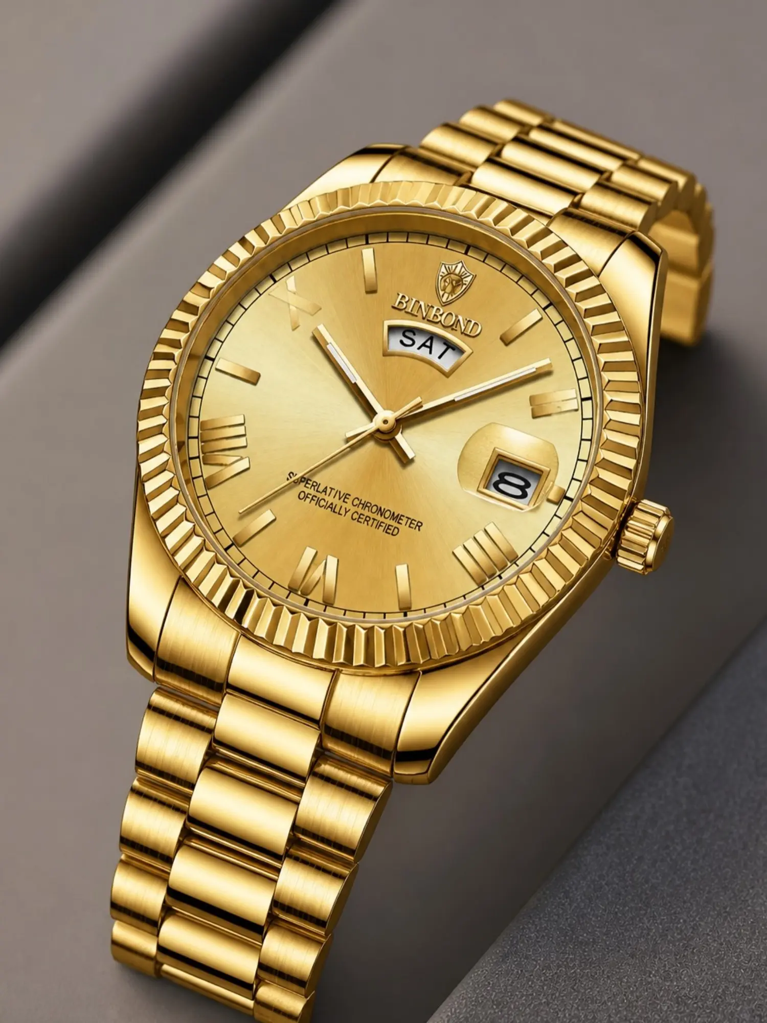 Luxury Men's Watch Dial, Stainless Steel Case, Quartz Movement, Waterproof, Business Dress Watch, Perfect Gift, Fashionable Waterproof Watch, Quartz Wristwatches