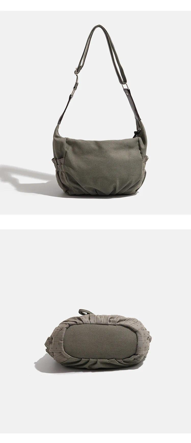 2025 New Designer Women Casual Shoulder Bag Y2K Aesthetic Streetwear Drawstring Handbag Vinage Crossbody Bag Denim Bag