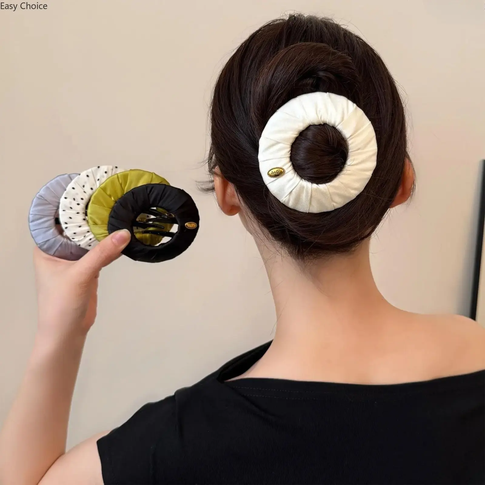 7Pcs/5Pcs1 Pcs Viral Aesthetic Flat Back Hair Claw Clip, Large Big Cake Hair Clip for Thick & Thin Hair, Strong Hold No Headache Hair Clamp, Comfortable French Twist Clip for Yoga, Workout, Office, Driving & Everyday Styling