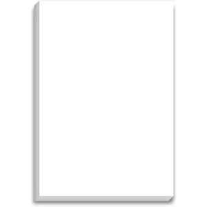 Premium A4 (8.3" x 11.7") Blank Unpunched Printer Copy Paper, 28lb Bond/100gsm, 50 Sheets for Printing Writing Office Home Use