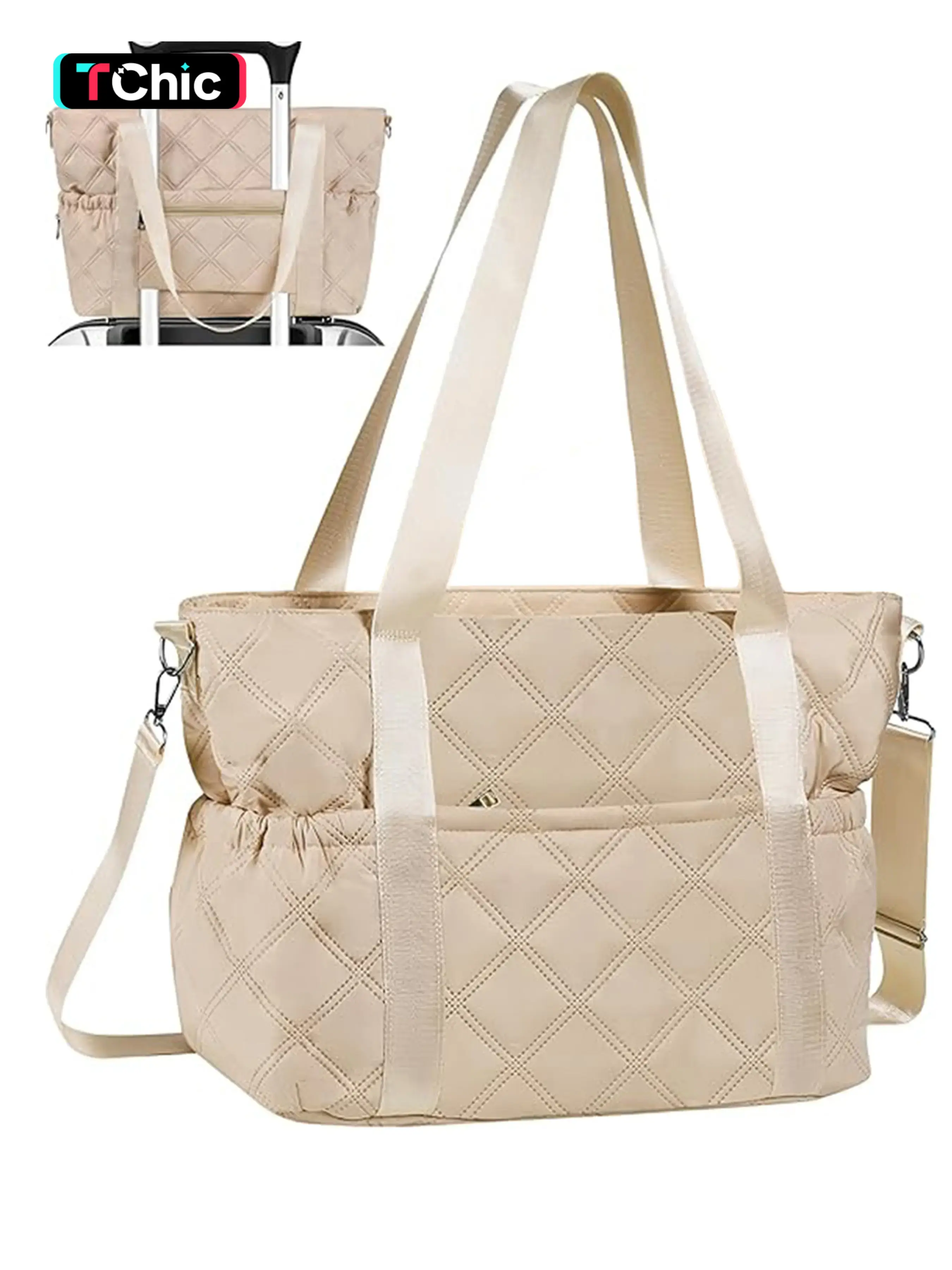 Diaper Bag Tote for Working Mom, Large Crossbody Diaper Tote with Changing Pad, Mommy Storage Bag, Tote Bag for Women, Large Travel Diaper Tote for Mom and Dad, Mommy Maternity Travel Bag, Multifunctional Diaper Bag, Large Diaper Bags, Mummy Bag