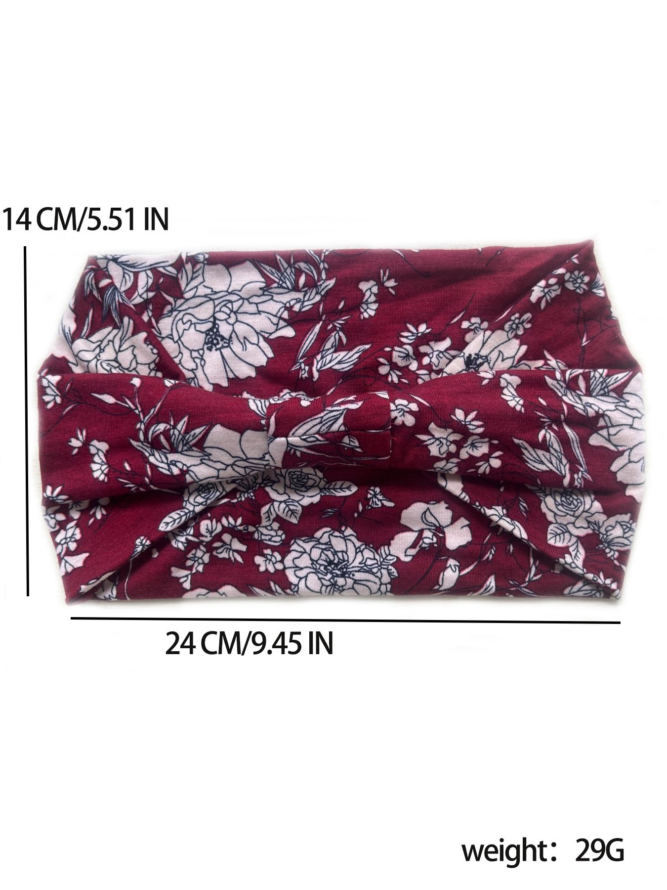 Boho Paisley Print Knotted Hair Band, Knotted Headband, 2025 New Style Casual Elastic Hair Band for Women & Men, Fashion Hair Accessories for Daily Yoga, Workout, Running Wear, Hairstyles