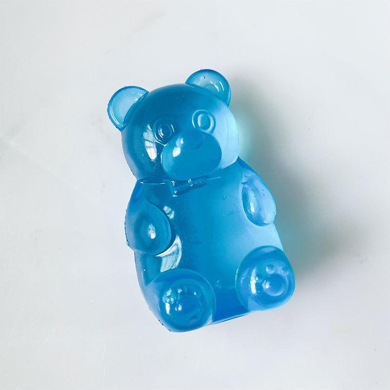 Soft Candy Bear Sensory Stress Relief Toy, Jelly Filled Squeeze Toy, Pressure Release Toy, Birthday Gift, Gift Bag Fillers