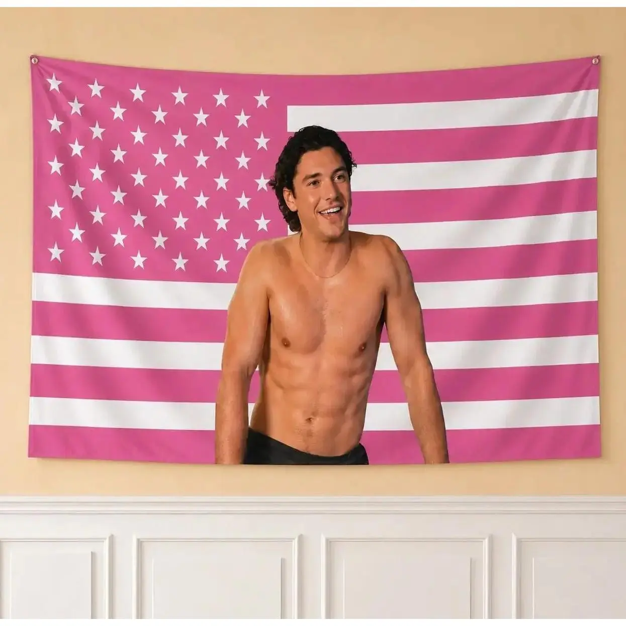 graham logan di laurentis Briar Hockey Tapestry Flag,Graham Off-Campus, Hockey Romance Wall Decor, Campus Hockey,Briar Hockey, Gift For Him, Gift For Her.